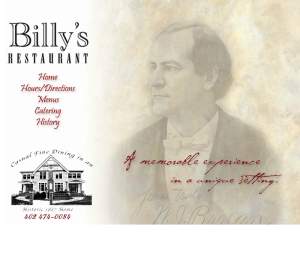 Billys Restaurant Delivery Lincoln Ne